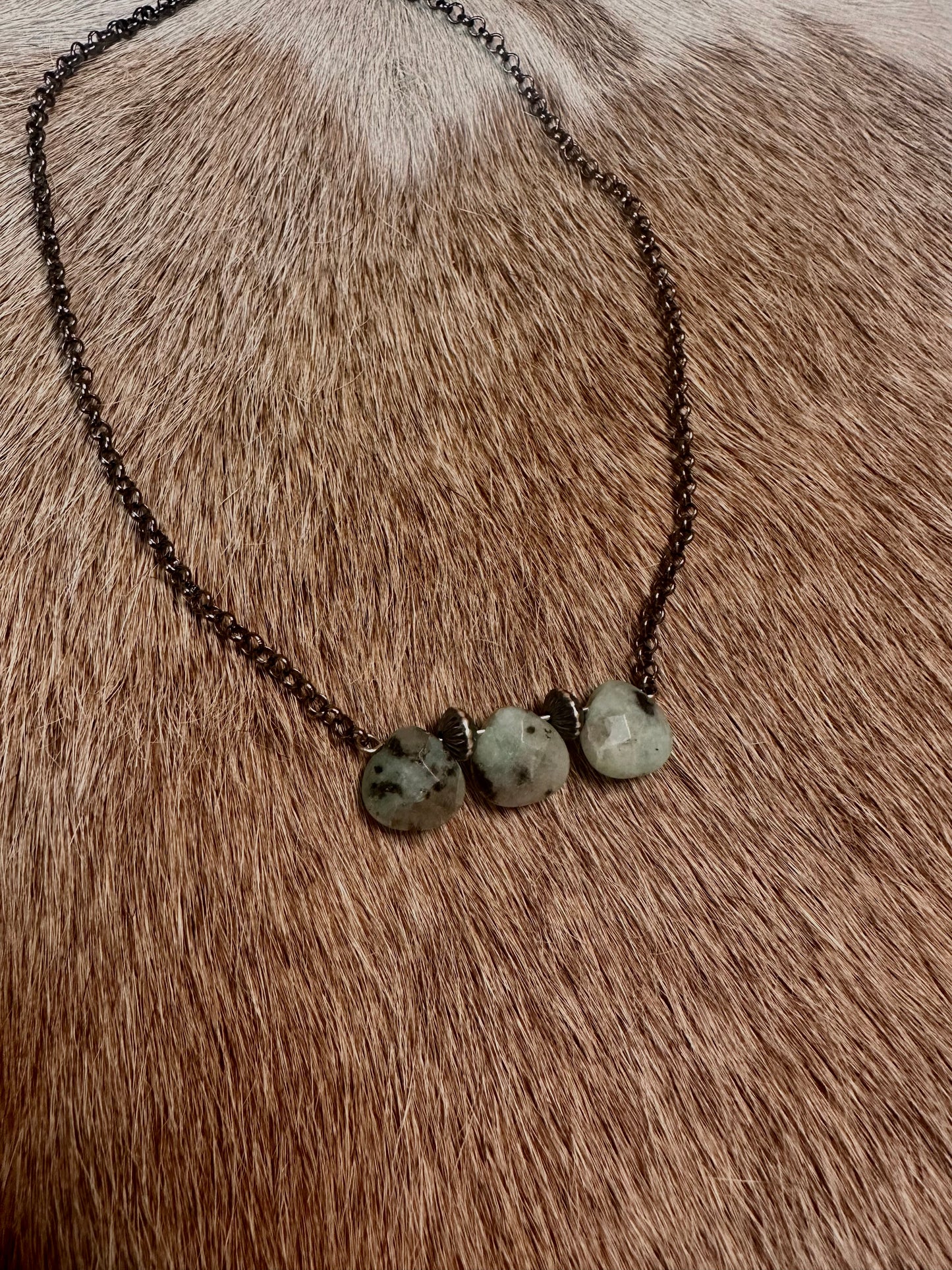 Kiwi Jasper Necklace