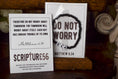 Load image into Gallery viewer, 634 - Do Not Worry Stretchy Bracelet SCRIPTUR356