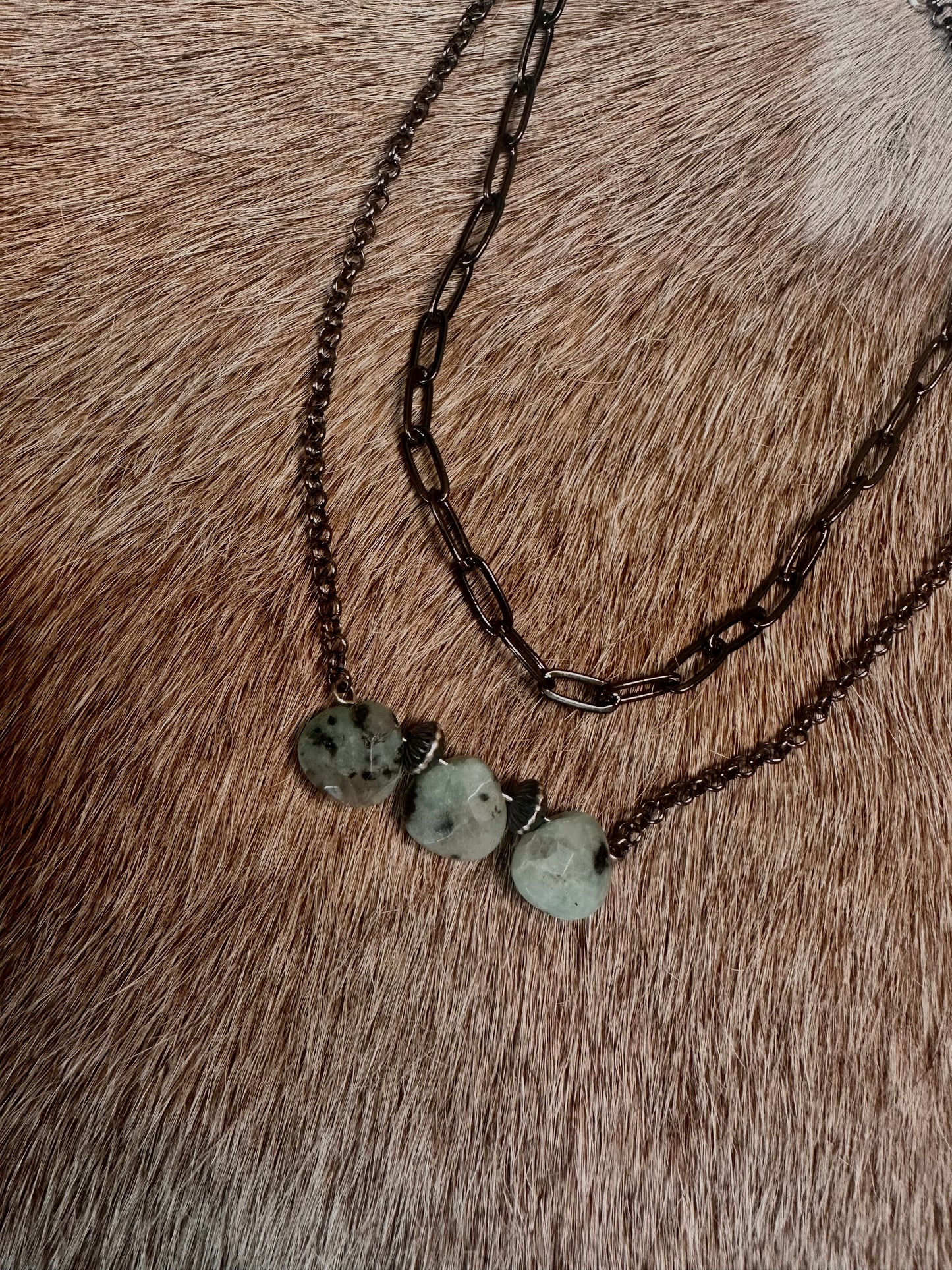 Kiwi Jasper Necklace