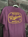 Load image into Gallery viewer, Godspeed Textiles "Woodworks" Unisex T-Shirt - Small Left