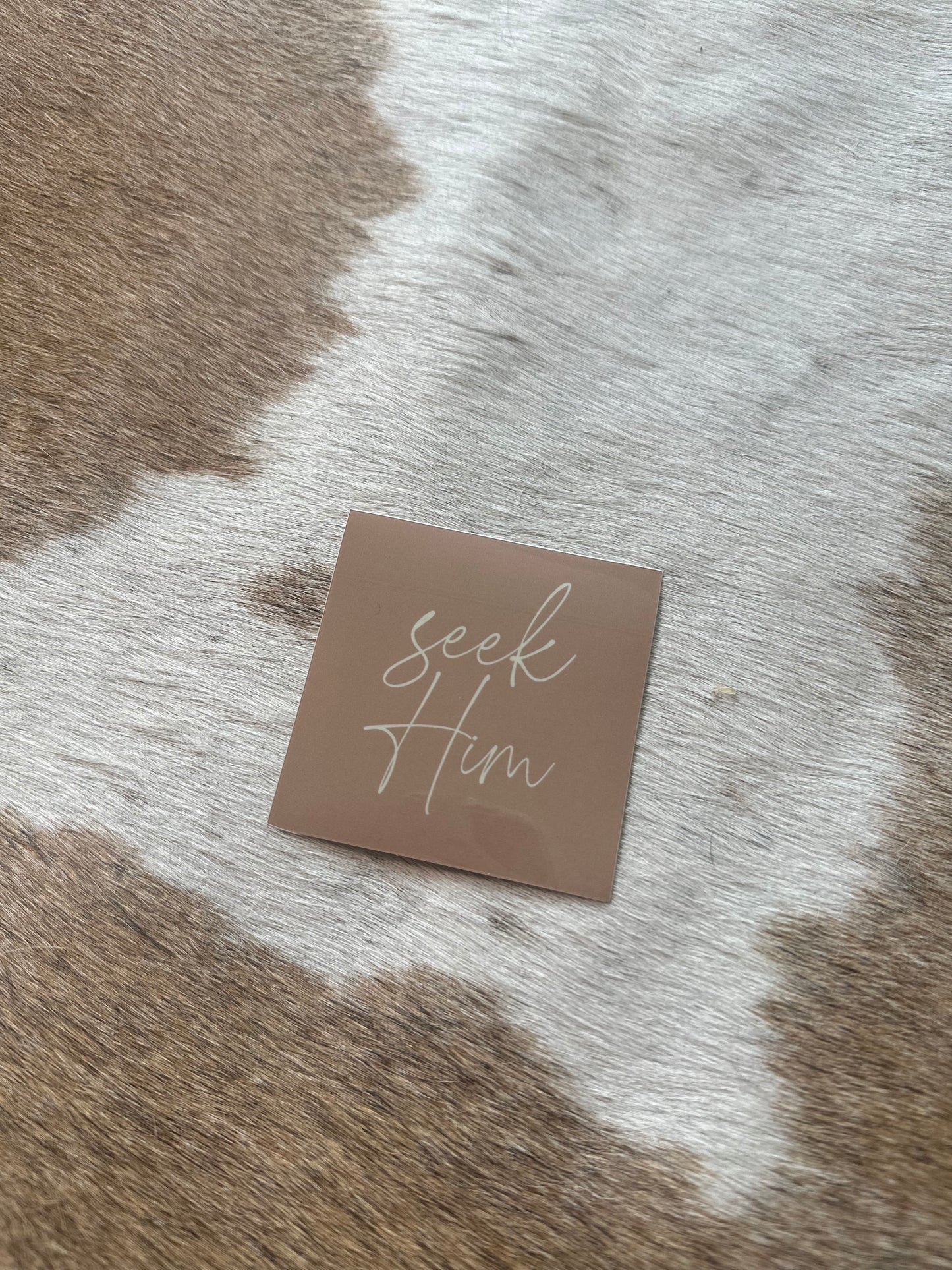 “Seek Him” Sticker