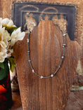 Load image into Gallery viewer, White Buffalo and Sterling Silver Pearls Necklace