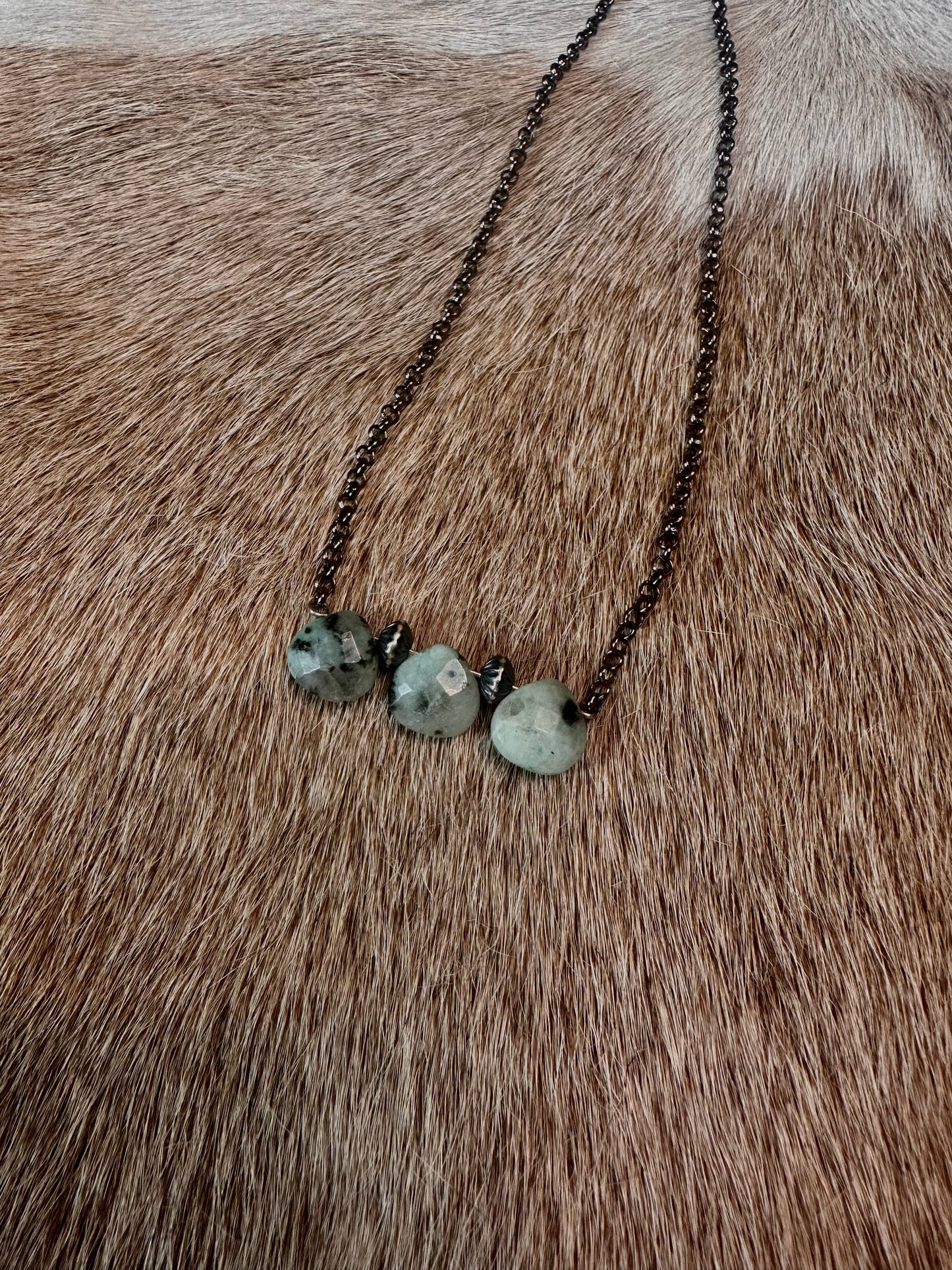 Kiwi Jasper Necklace