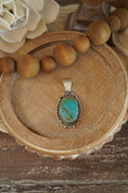 Load image into Gallery viewer, Large Turquoise Pendant