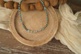 Load image into Gallery viewer, "Darlin" Sterling Silver Pearl and Turquoise Necklace - Online Exclusive