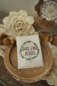 Load image into Gallery viewer, Love Like Jesus - Morse Code Stretchy Bracelet