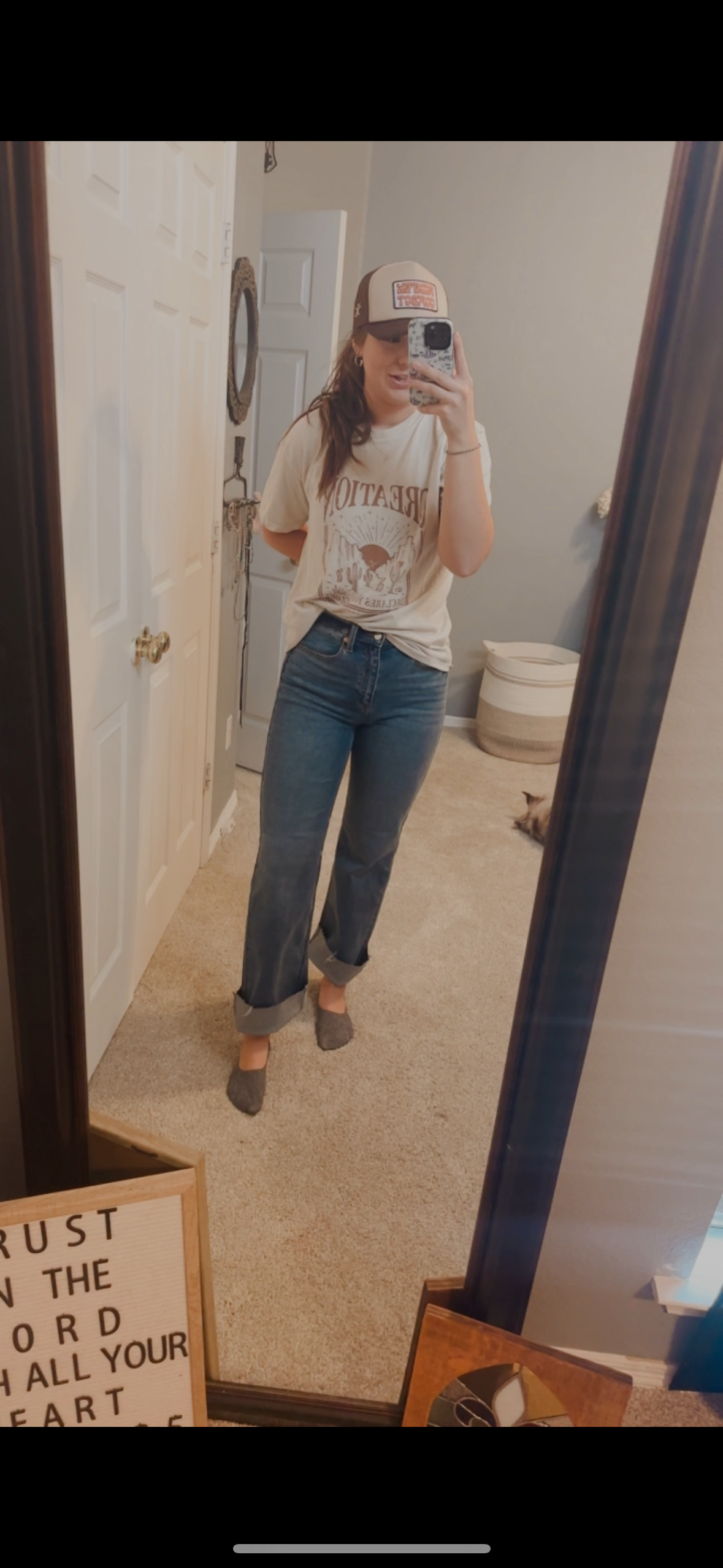 Lorri Vintage Wide Leg Straight Jeans