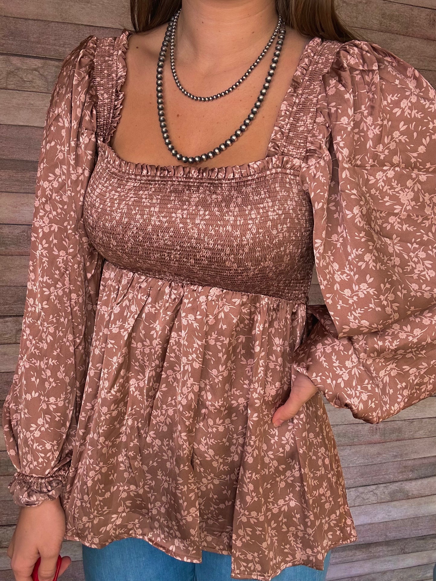 The Molly Mauve Top