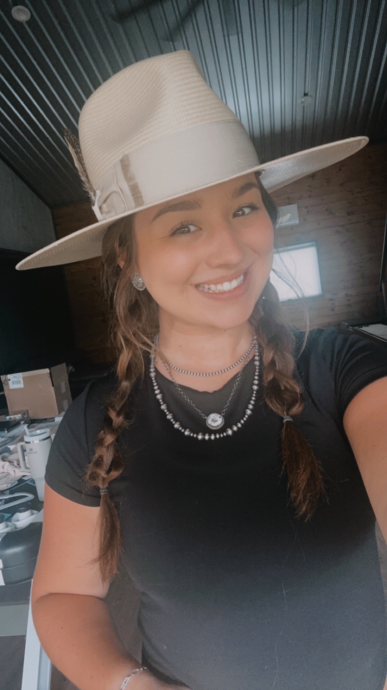 Wild West Navajo Pearl Necklace