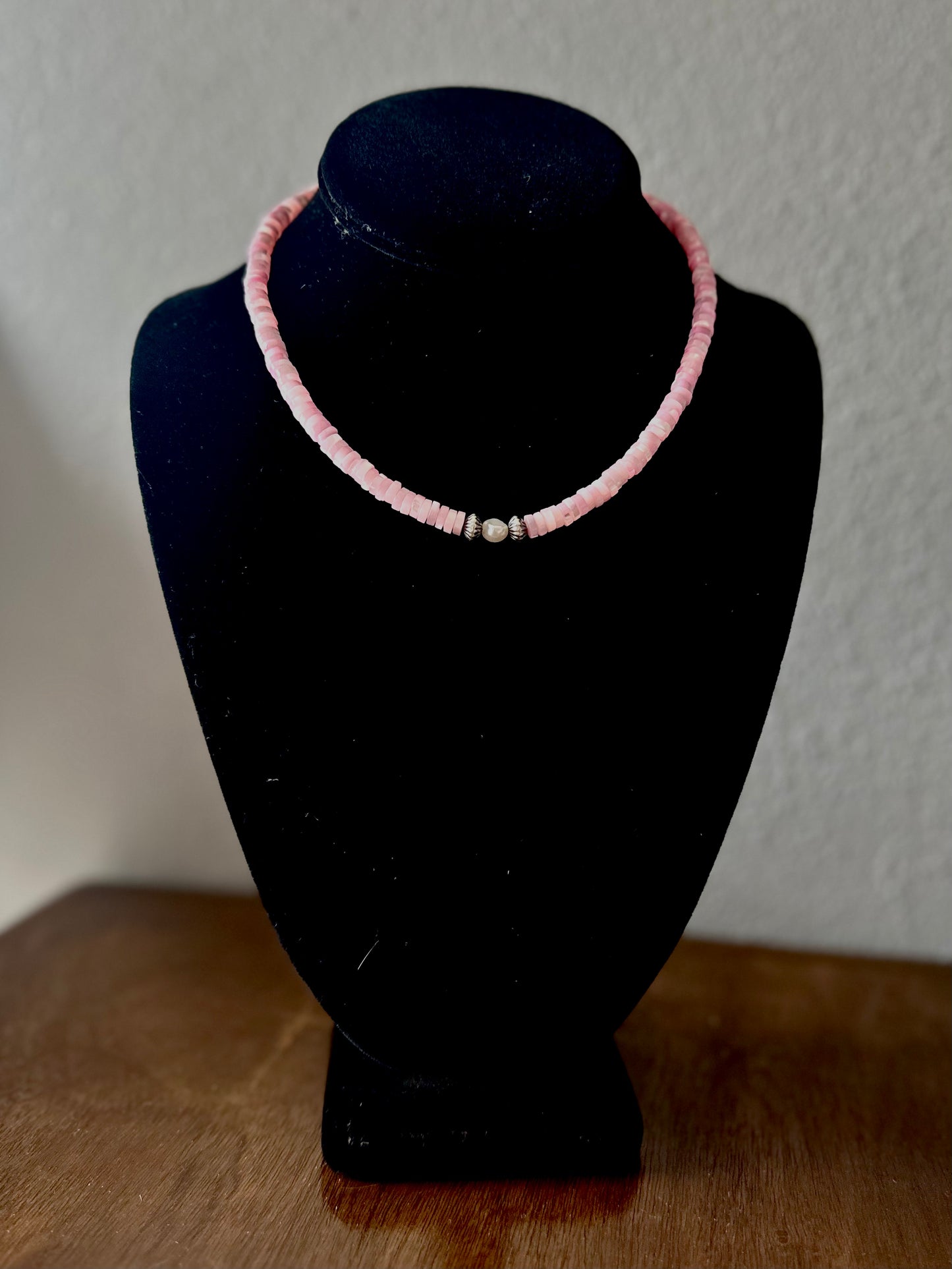 Pink Shell Necklace