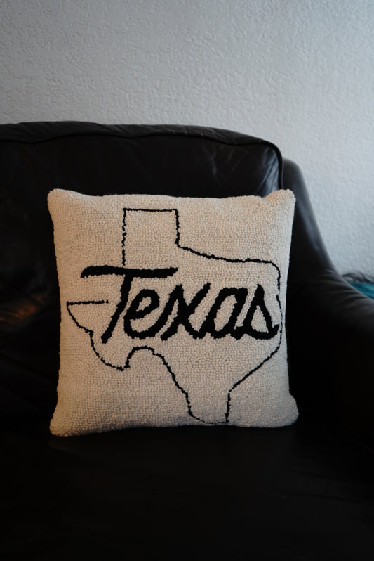 Texas State Hook Pillow
