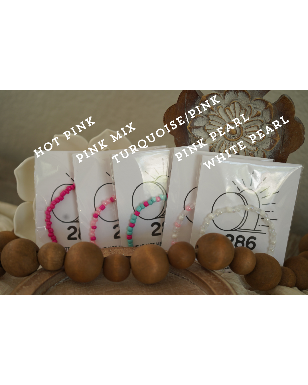286 - He Is Risen Stretchy Bracelet SCRIPTUR356