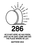 Load image into Gallery viewer, 286 - He Is Risen Stretchy Bracelet SCRIPTUR356
