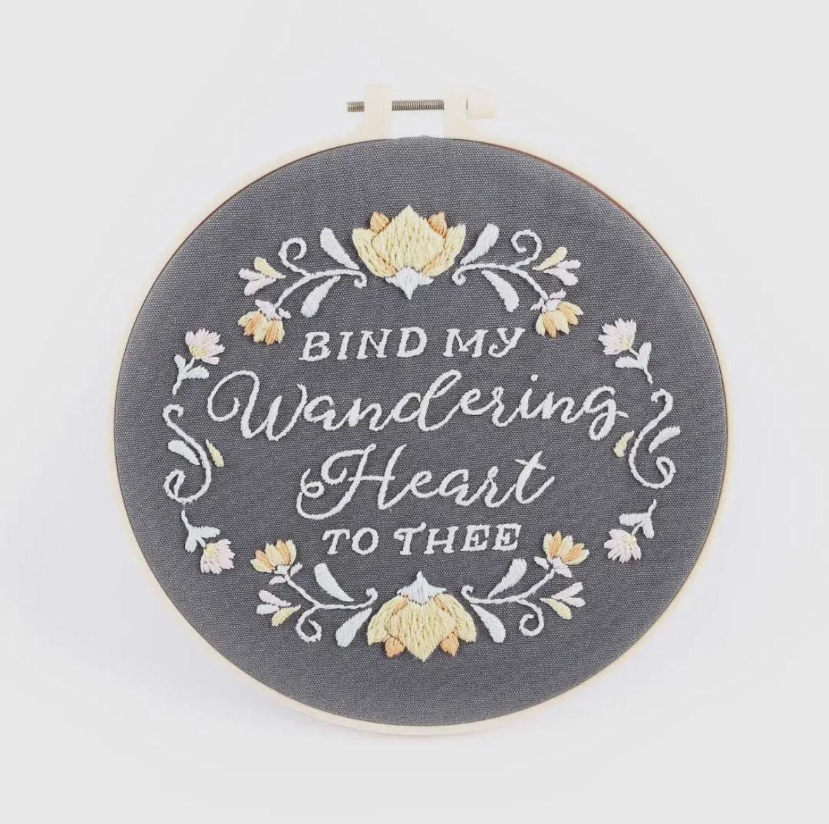 Bind My Wandering Heart - Embroidery Kit