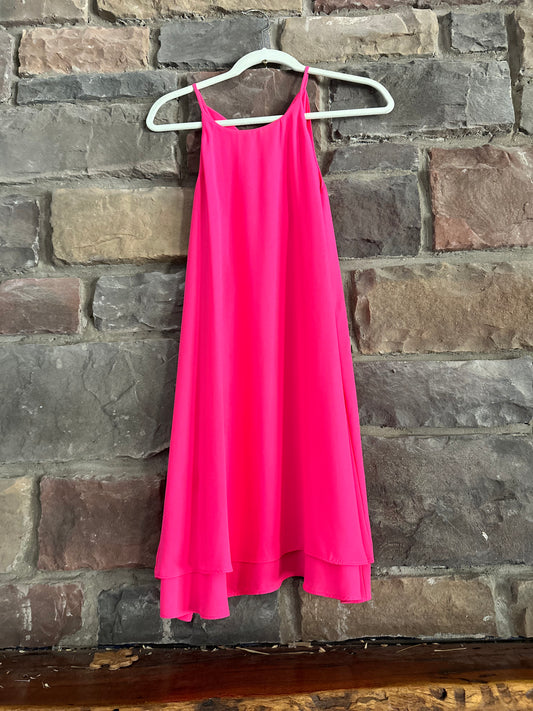 Bright Pink Summer Dress Size Medium