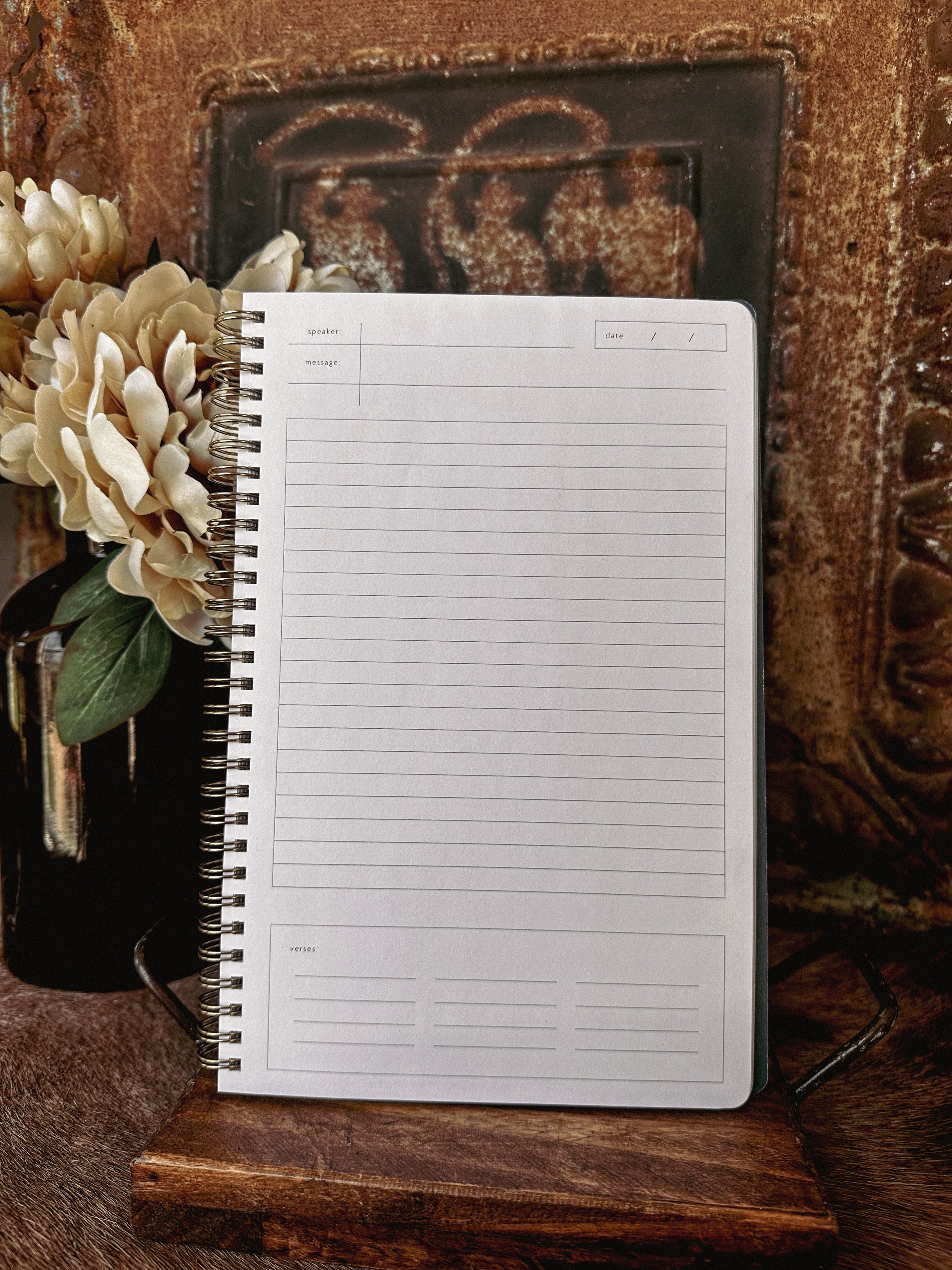 Church Notes - Spiral Journal