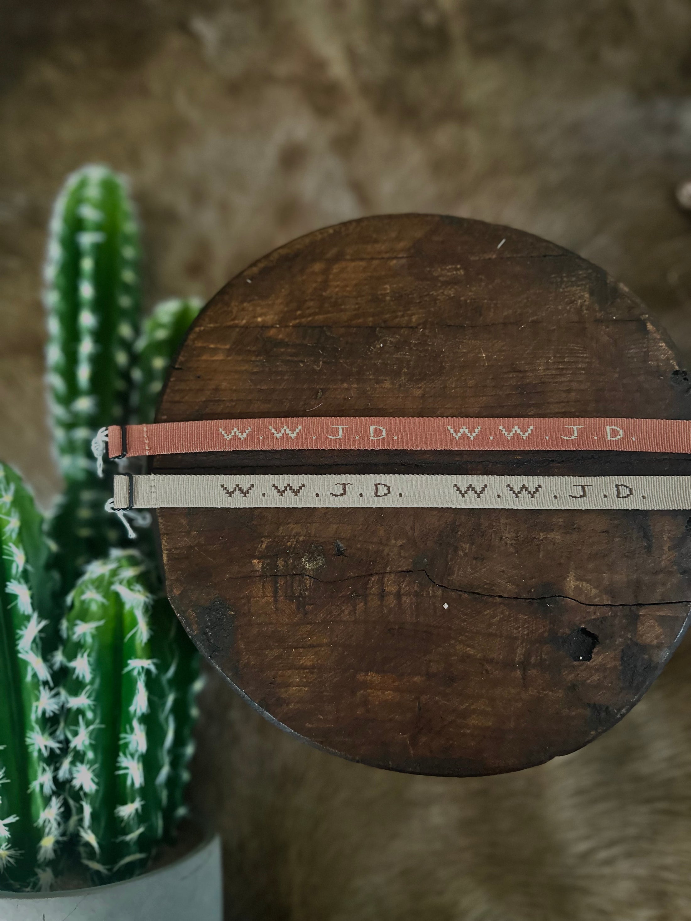 W.W.J.D Woven Bracelet