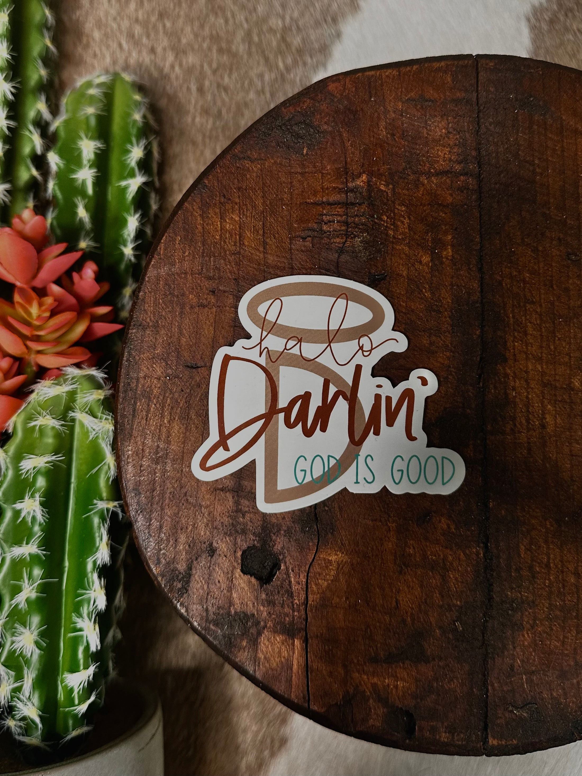 Original Halo Darlin' Logo Sticker