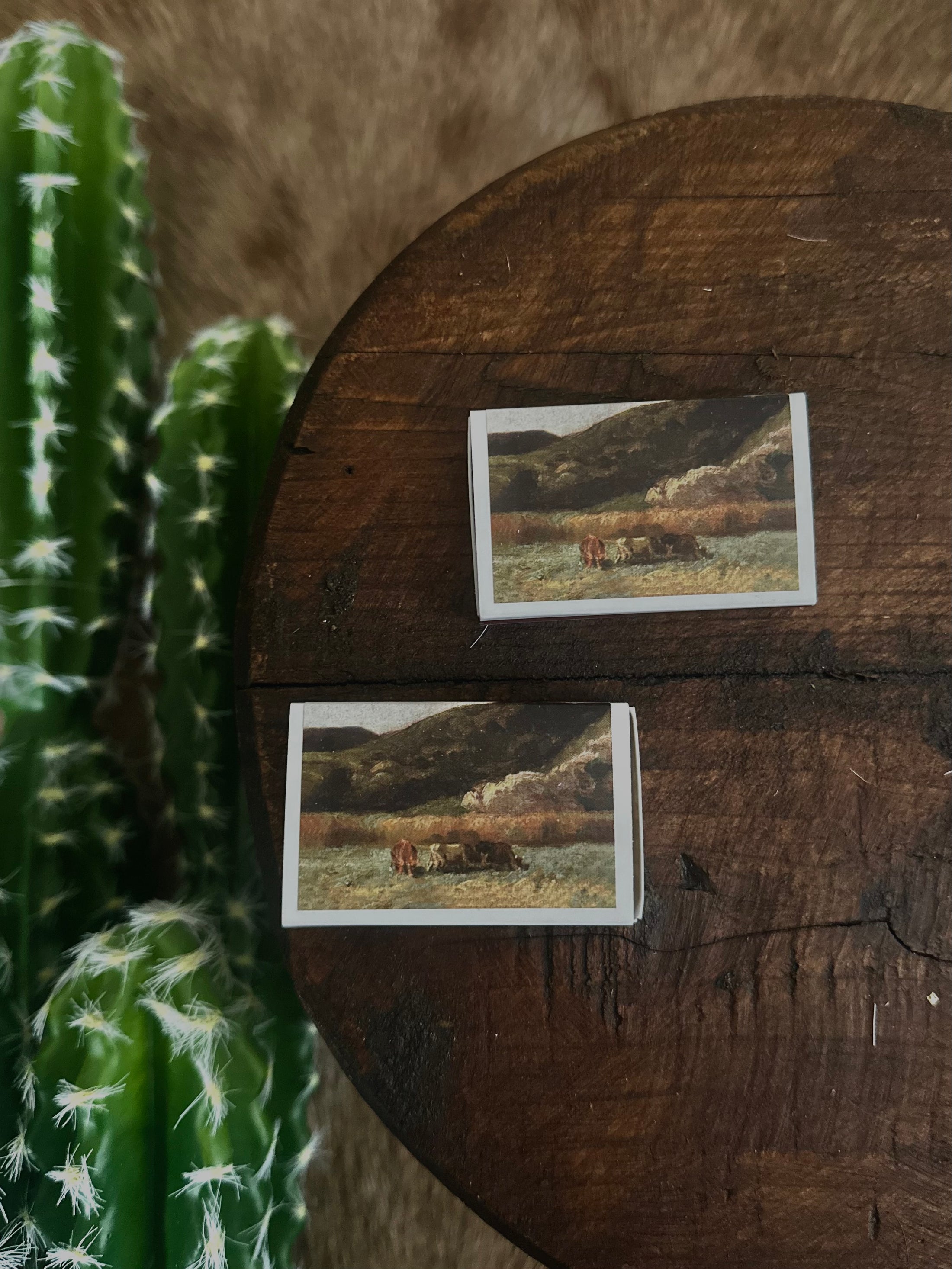 Vintage Tumbleweed Cattle Matches