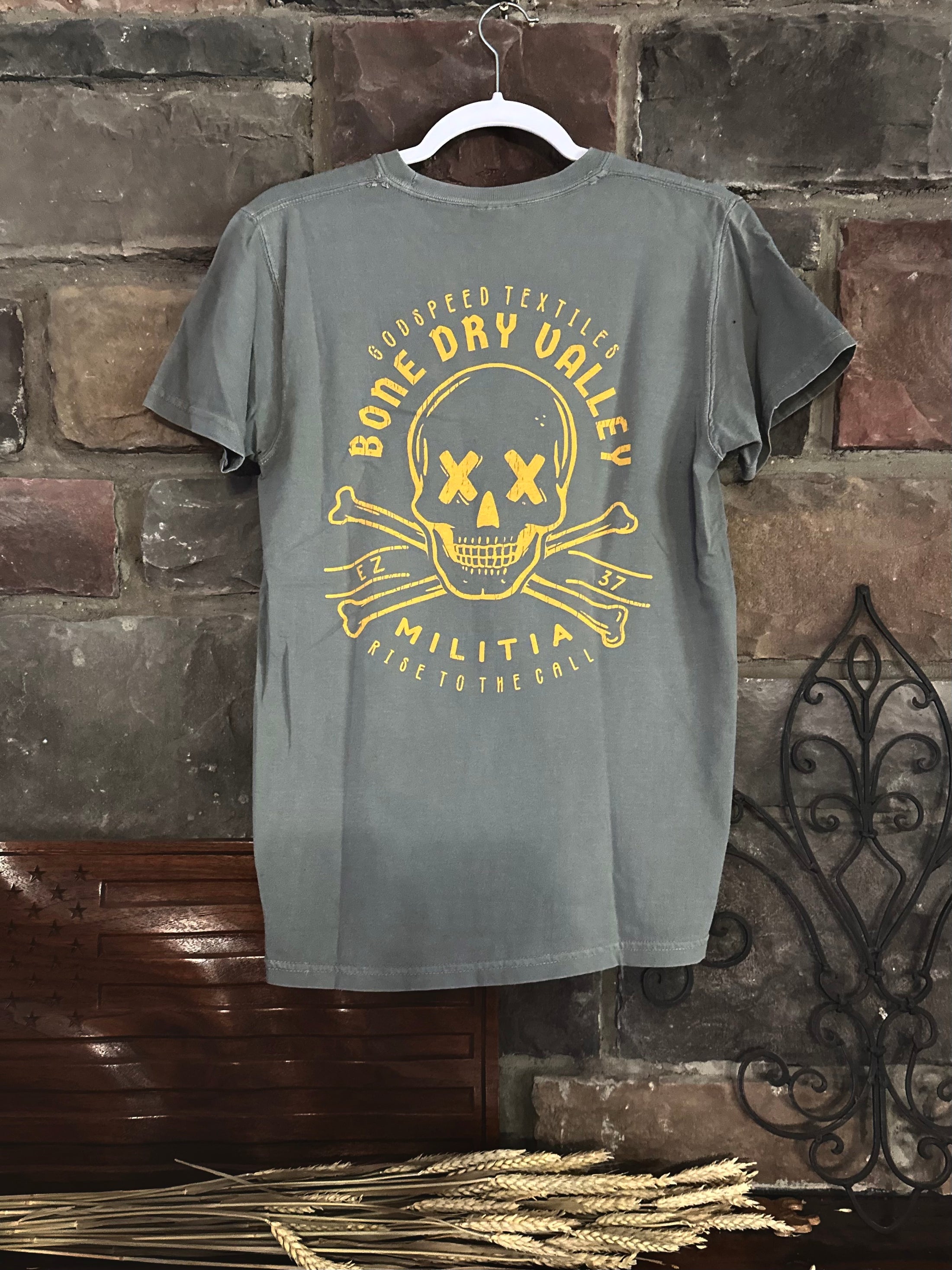 Godspeed Textiles "Bone Dry Valley" Unisex T-Shirt