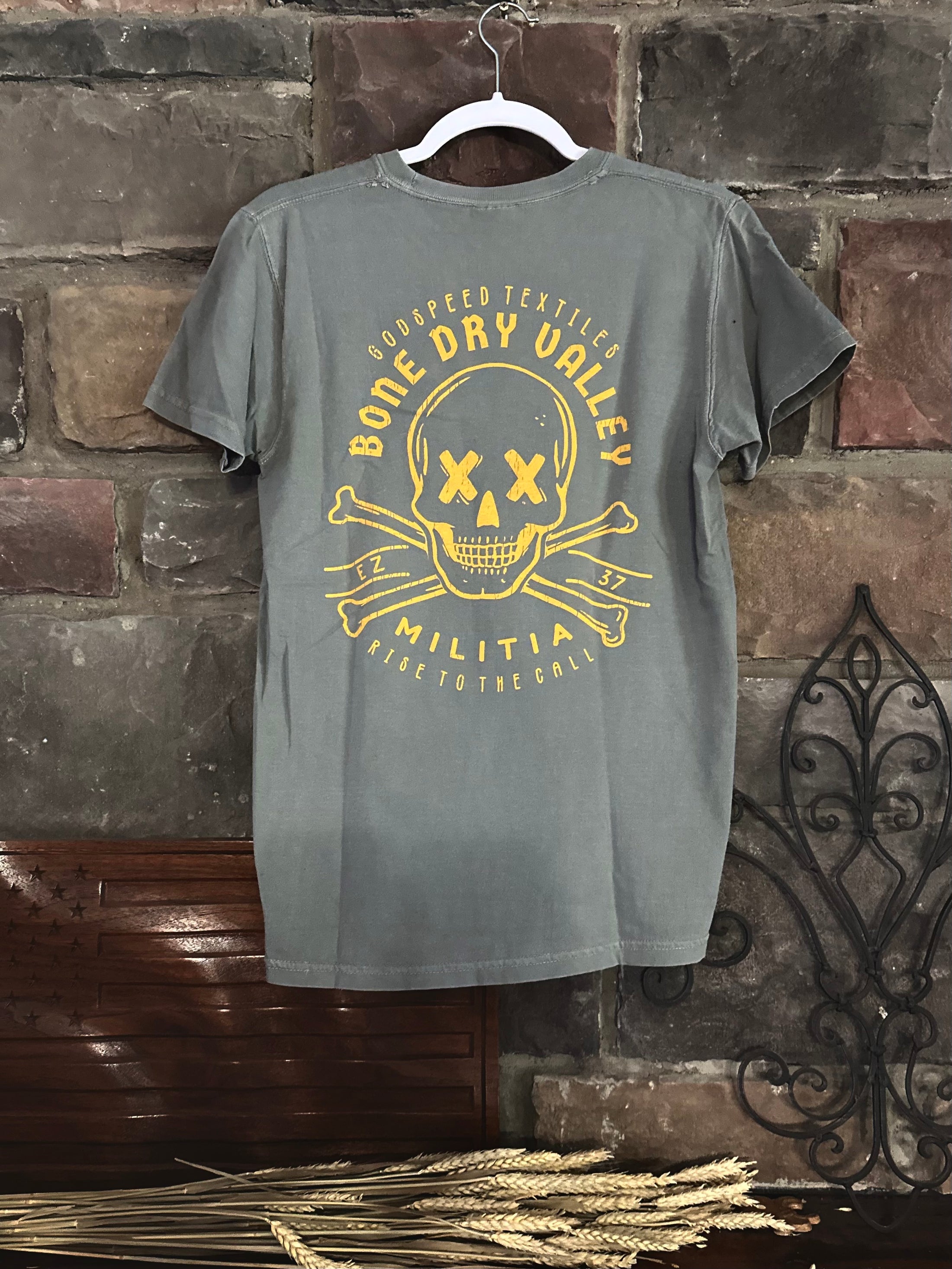 Godspeed Textiles "Bone Dry Valley" Unisex T-Shirt