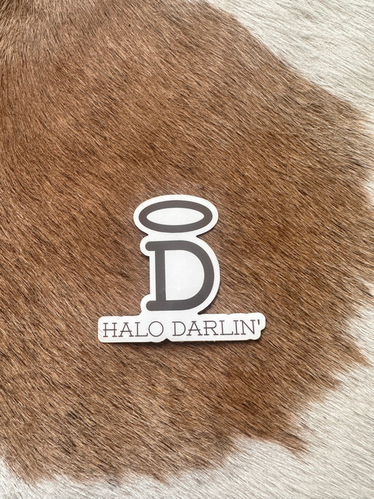 Halo D Logo Sticker