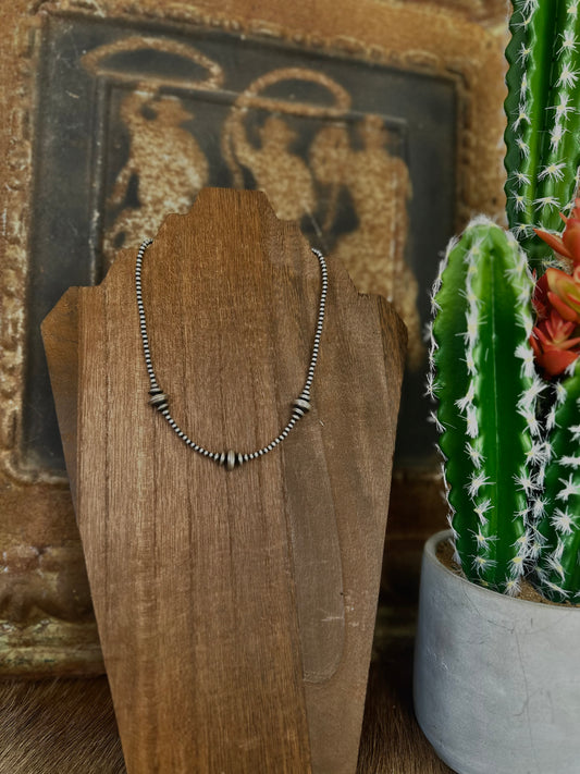 Socorro Navajo Pearl Style Necklace