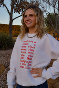 Load image into Gallery viewer, Real Love Sweatshirt
