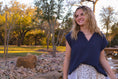 Load image into Gallery viewer, Bonnie Top in Navy
