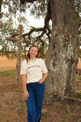 Load image into Gallery viewer, Jesus is King Tee in Cream
