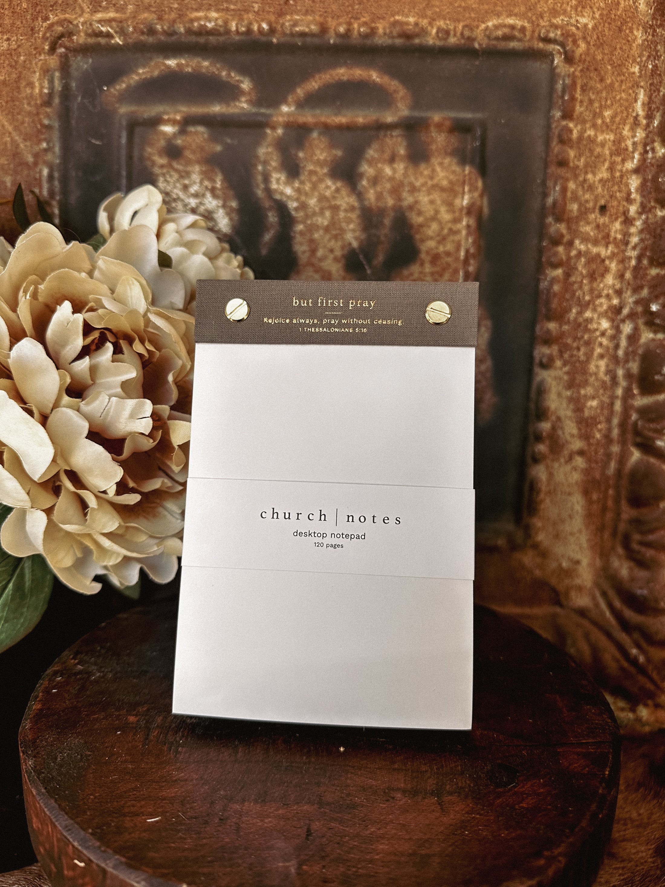 But First Pray Notepad