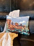 Load image into Gallery viewer, Southwestern Scene Hook Pillow
