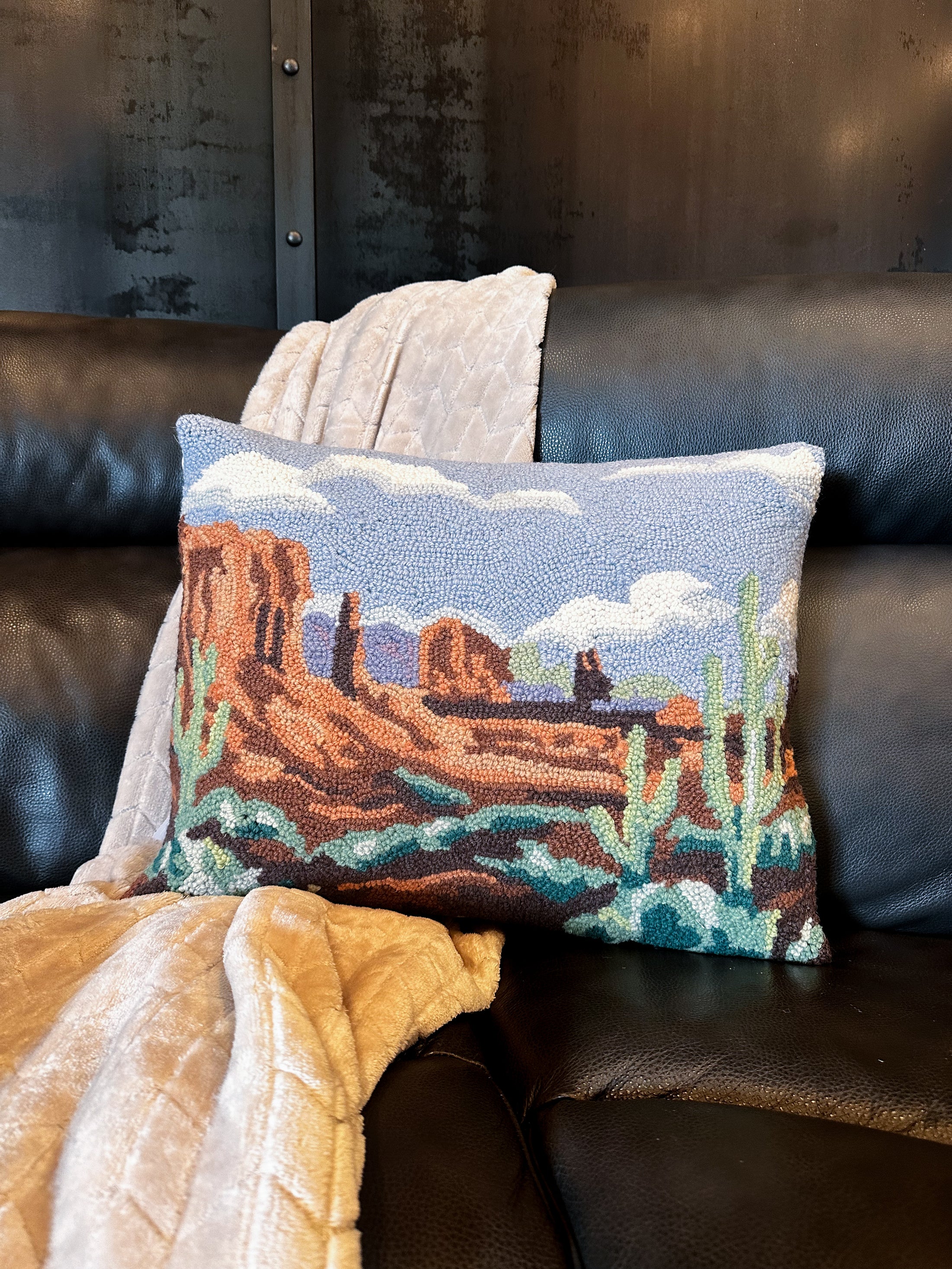 Southwestern Scene Hook Pillow