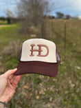 Load image into Gallery viewer, HD Brand Foam Trucker Hat - Brown

