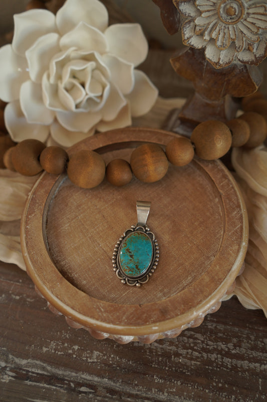 Large Turquoise Pendant