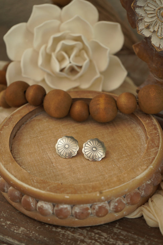 Daisy If You Do Concho Earrings