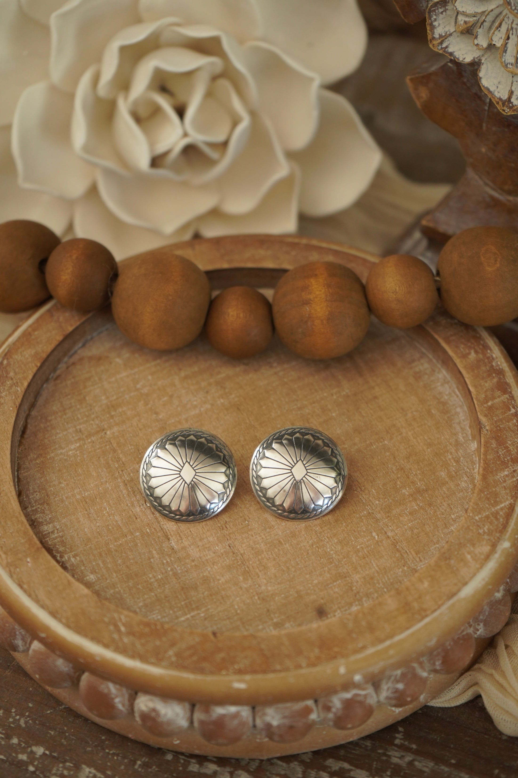 Silverado Concho Earrings