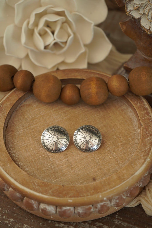 Silverado Concho Earrings