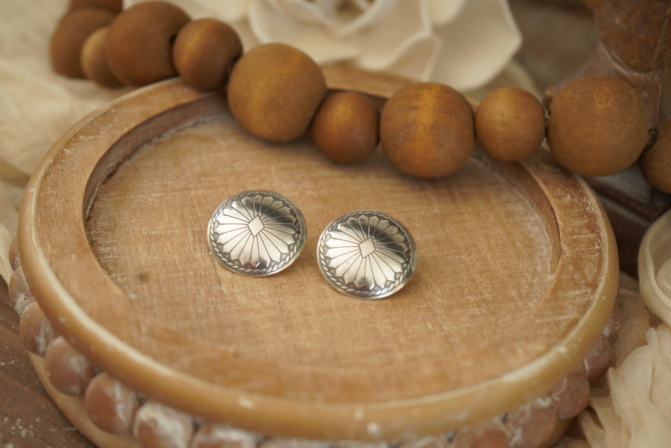 Silverado Concho Earrings