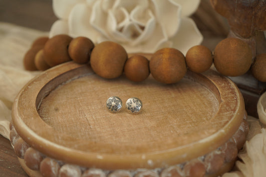Southwestern Stamped Concho Studs