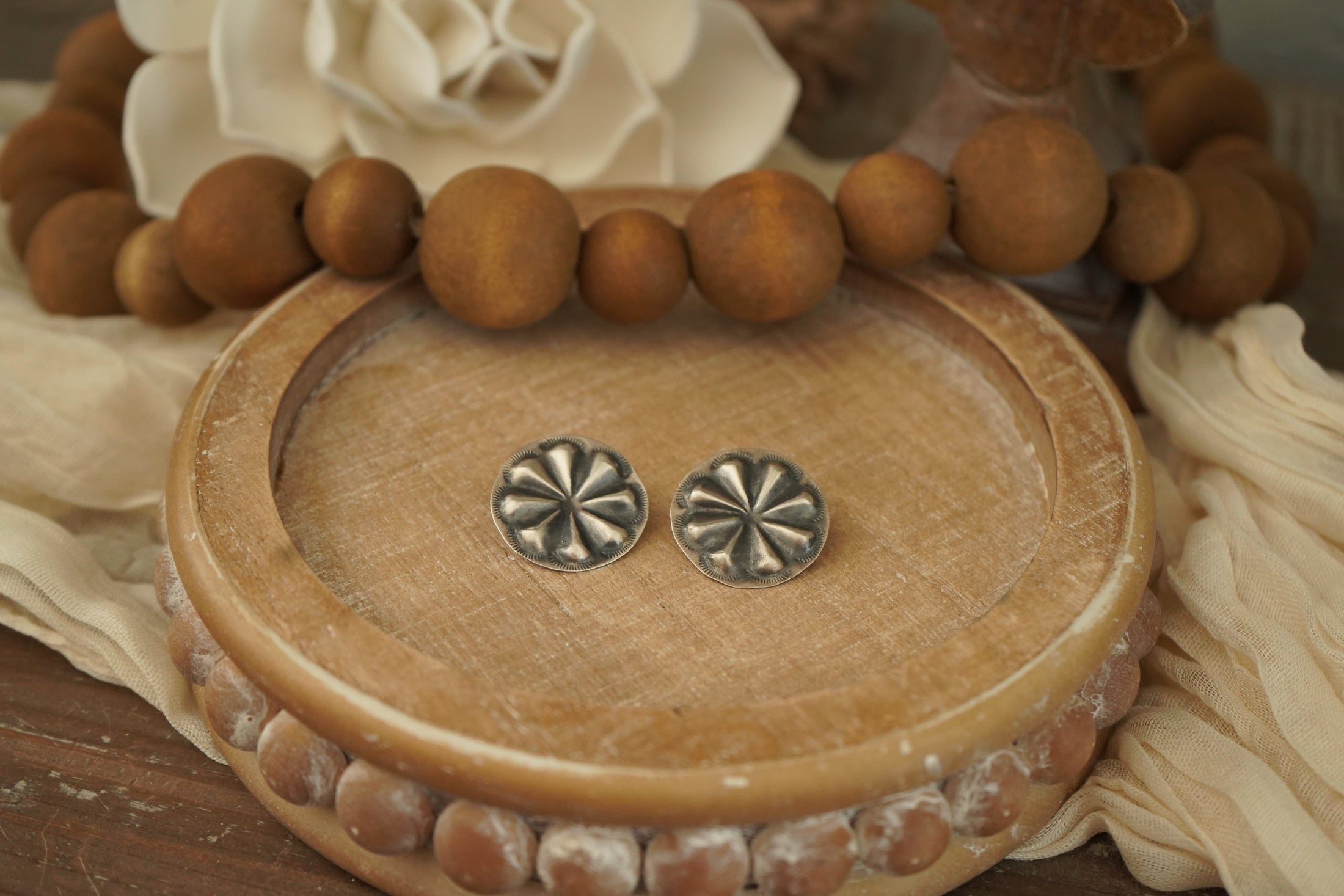 Sutton Concho Earrings