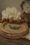 Load image into Gallery viewer, 7 Stone Turquoise Cuff
