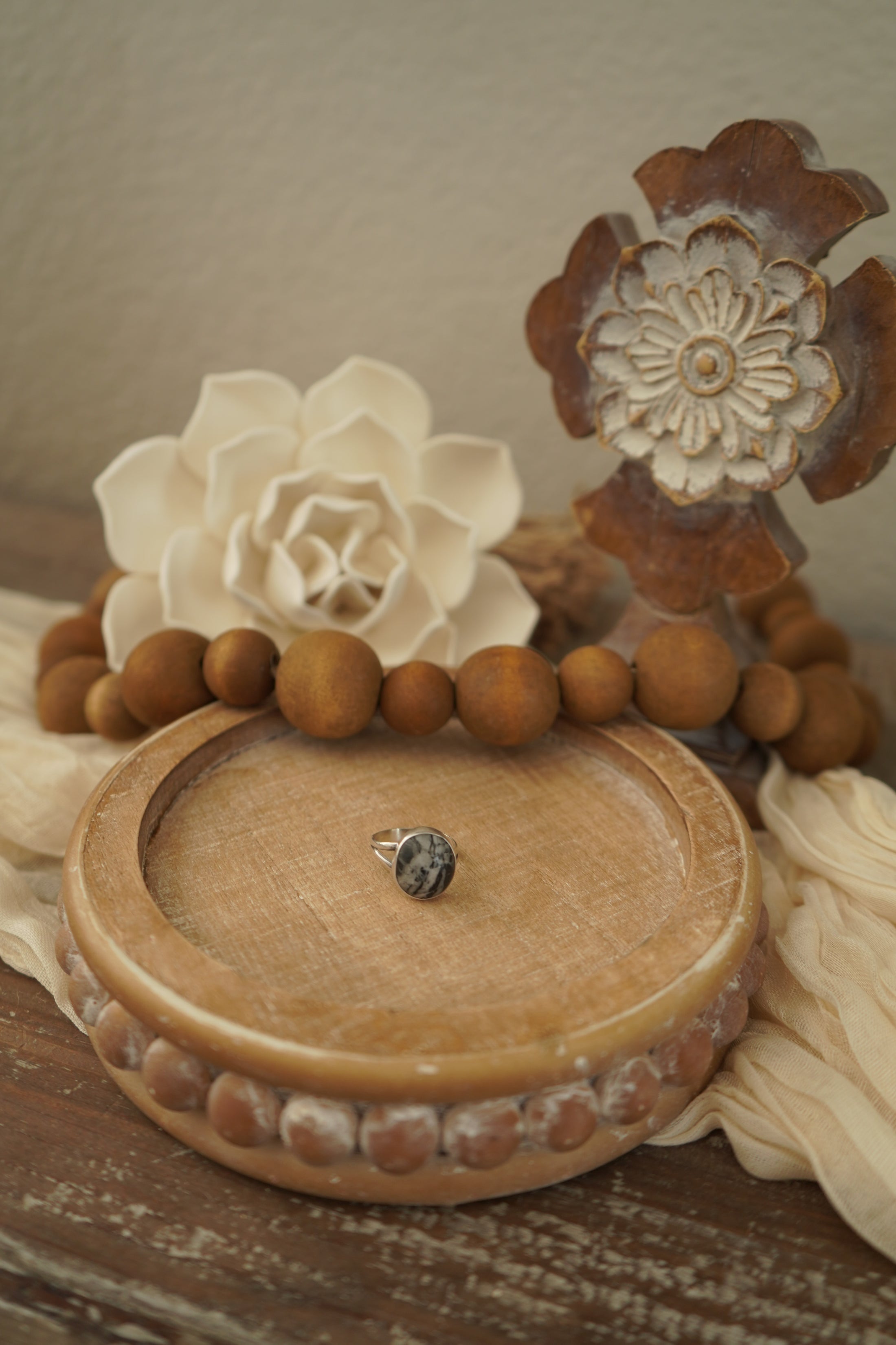 White Buffalo Ring