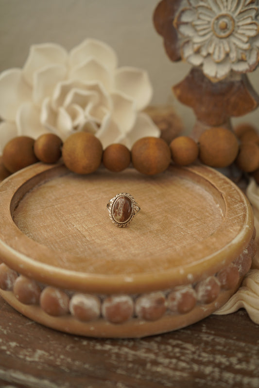 Brown Wild Horse Ring