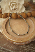 Load image into Gallery viewer, White Buffalo and Sterling Silver Pearls Necklace
