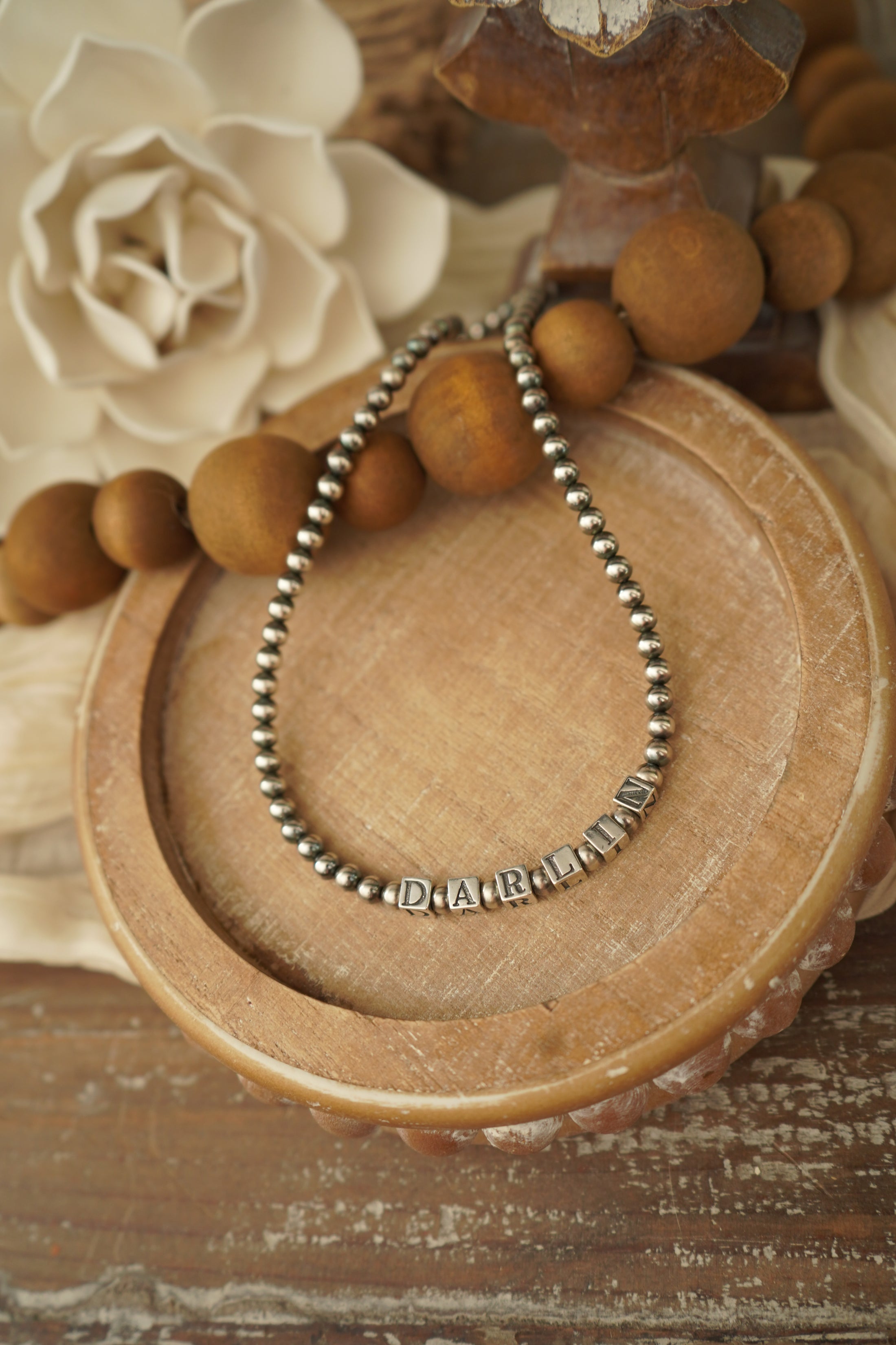 "Darlin" Sterling Silver Pearl Necklace - Online Exclusive