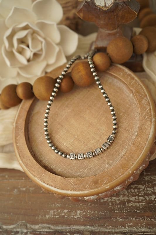 "Darlin" Sterling Silver Pearl Necklace - Online Exclusive