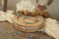 Load image into Gallery viewer, Everyday Graduated Pearls with Turquoise Necklace
