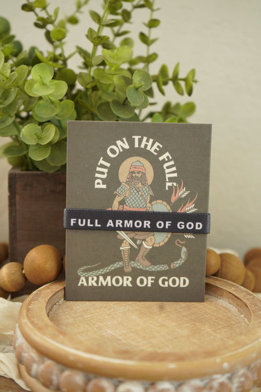 Full Armor of God Men's Bracelet | Christian Bracelet