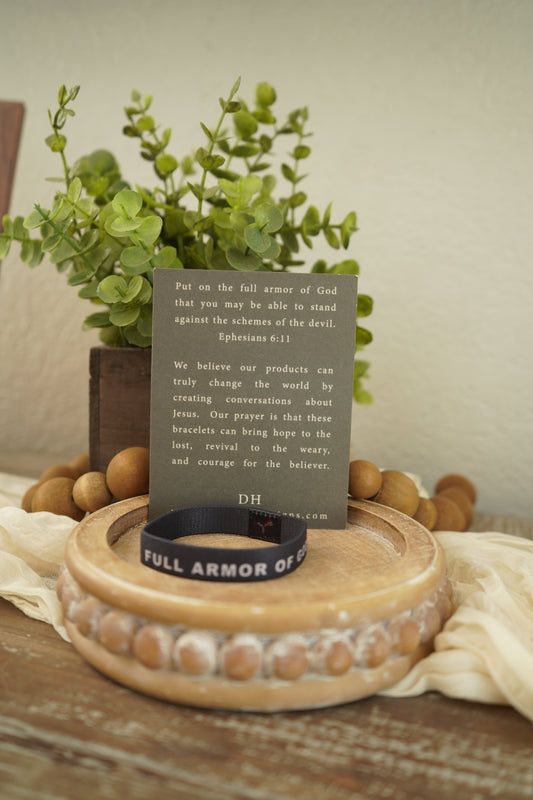 Full Armor of God Men's Bracelet | Christian Bracelet